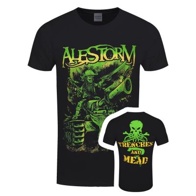 Alestorm T-Shirt Trenches And Mead Homme Noir