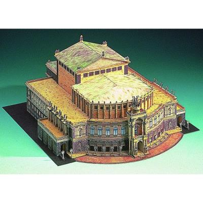 Maquette en carton : Semperoper, Opéra de Dresde, Allemagne Schreiber-Bogen