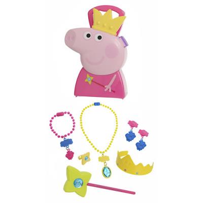 Peppa Pig - La Boite d’Accessoires Bijoux de Princesse Peppa - 6 Pièces