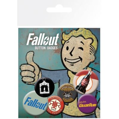 Set de Badges Fallout 4 Mix 2