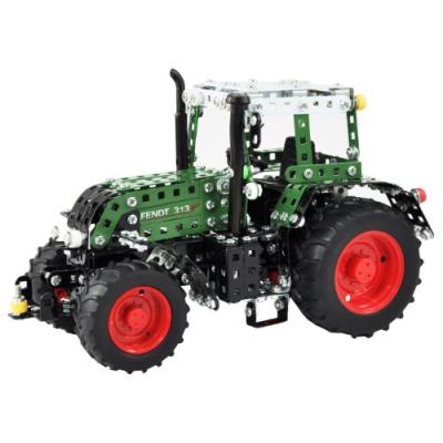Tronico - 10067 - tracteur fendt 313 vario - echelle 1/16 - 735 pièces - vert