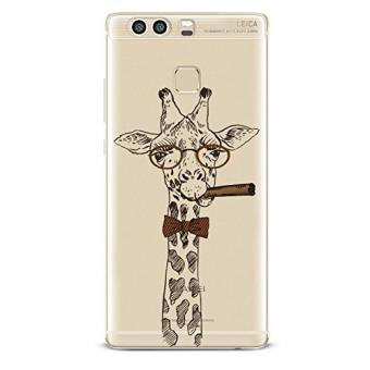 Coque Souple Transparente NOVAGO Pour Huawei P9 - Impression Fantaisie - Neuf