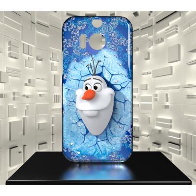 Coque HTC One M8 ANF La reine des neiges Olaf 06