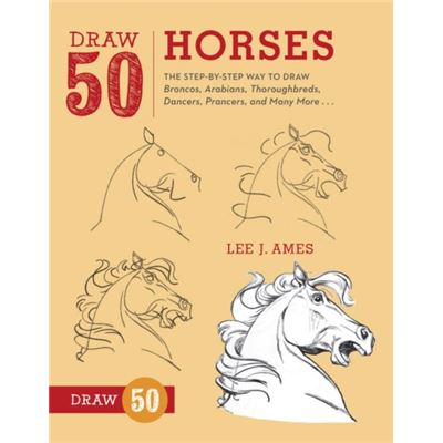 Draw 50 Horses (Paperback)