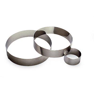 Gobel - Cercle à pâtisserie en inox - Cercle à mousse : 10 cm