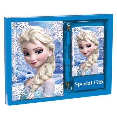 Disney : La Reine des Neiges - Coffret cadeau 2 carnets + 1 stylo Elsa