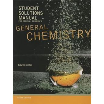 General Chemistry: Student Solutions Manual (Paperback) Darrell D ...