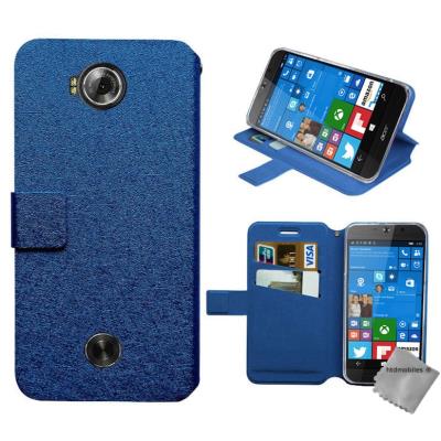 Housse etui coque pochette portefeuille pour Acer Liquid Jade Primo - BLEU