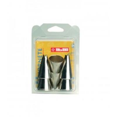 IBILI - Ustensiles et accessoires de cuisine - lot de 6 douilles nickelées ( 000934-1 )