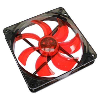 Ventilateur 140mm - 63 CFM - 14 dB - Silent Fan 140 Red LED - LED Rouge - 900 RPM