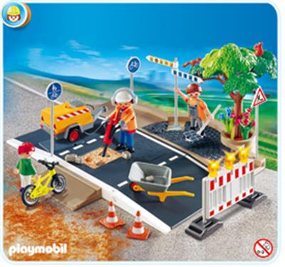 Playmobil - 4047 - Ouvriers et entretien de route