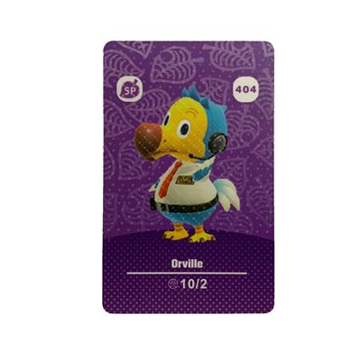Amiibo Standard Carte pour Animal Crossing Séries 5 HAOBUY pour Nintendo Switch - NO.404 (8.6*5.4cm)