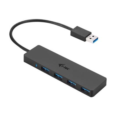 i-Tec USB 3.0 Slim Passive HUB - hub - 4 poorten