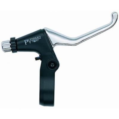 Point 29220900 levier de frein 3 doigts droit noir argent