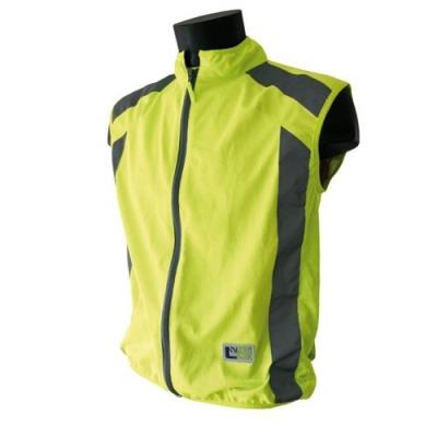 L2s visioplus gilet de securité jaune fluorescent l