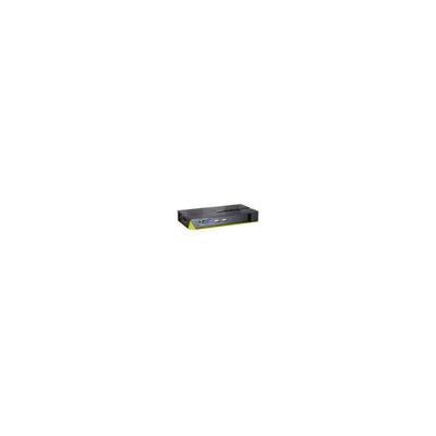 Commutateur - LevelOne - KVM - USB - 2 x KVM port(s) - 1 utilisateur local - Ordinateur de bu