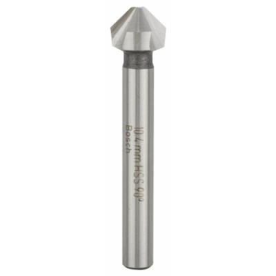 Bosch 2608597506 Fraise Conique Diamètre 10,4 Mm / Chanfreinage 5 / Longueur Totale 50 Mm / Diamètre Queue 6 Mm
