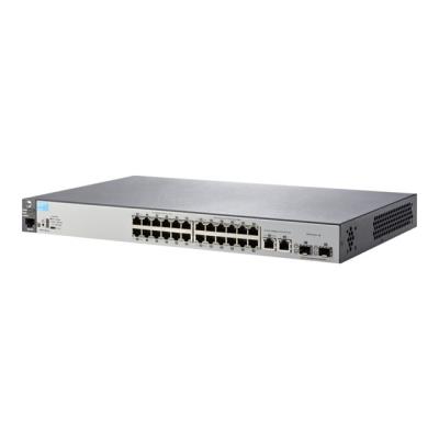 Aruba 2530-24 - switch - 24 poorten - Beheerd - desktop, rack-uitvoering, wandbevestiging