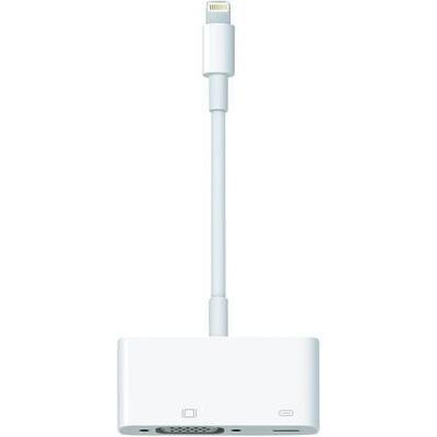 Adaptateur vga apple pour ipod ipad apple - [1x connecteur mâle dock apple lightning - 1x connecteur vga fe md825zm a