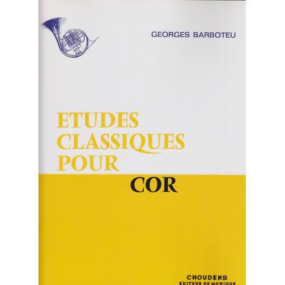 Partitions classique CHOUDENS BARBOTEU G. - ETUDES CLASSIQUES - COR Cor