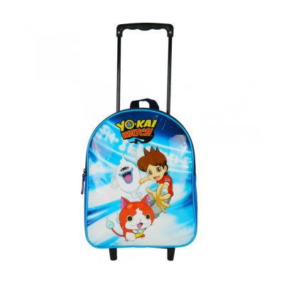 Sac à dos à roulettes Yo-kai Watch 31cm Bleu