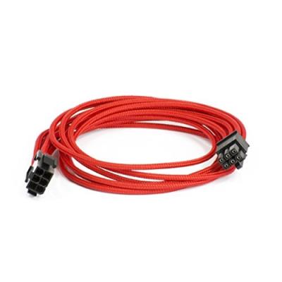 Phanteks 6 broches pcie extension - sleeved rouge ph-cb6v_rd