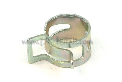 Pc-look - Collier Métal Réutilisable pour Tube Diamètre externe 17 à 19mm - Silver