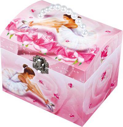 Trousselier - Boite à bijoux musicale Ballerine rose