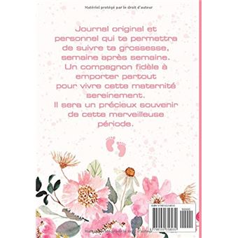 Mon Journal De Grossesse à compléter avec AMOUR : Carnet de grossesse à  remplir - 100 pages 18 x 25 cm