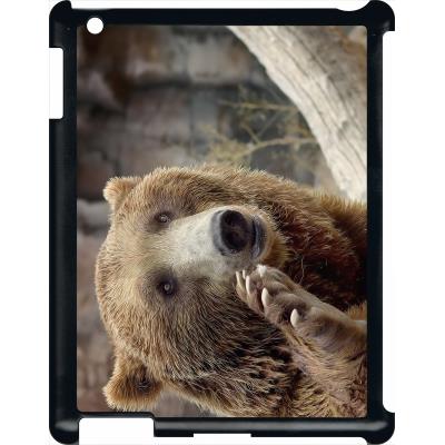 Coque pour apple ipad 3 gros ours brun
