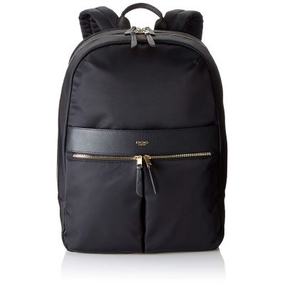 Knomo Mayfair Sac à Dos Loisir, 43 cm, 13.6 liters, Noir (Black)