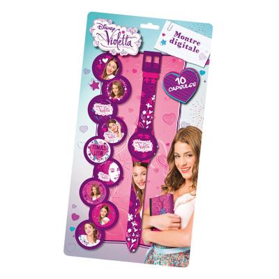 Montre digitale violetta splash toys