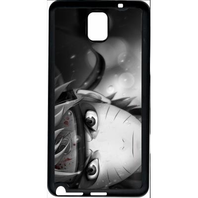 Coque samsung note 3 naruto black and white
