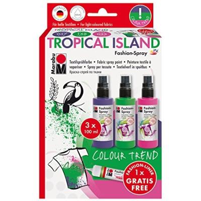 Marabu Tropical Island Fashion Spray Set