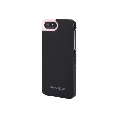 Kensington Vesto Leather Texture - Beschermhoes voor mobiele telefoon - leer met motief - zwarte slang - voor Apple iPhone 5