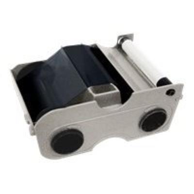 Fargo - 1 - standaard zwart - printlintcassette met reinigingsroller
