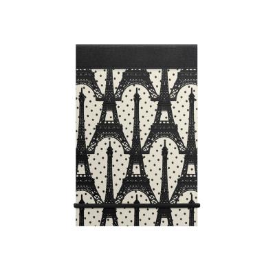 Les Cakes de Bertrand - Bloc shopping 8 x 12 cm - 100 pages - Tour Eiffel Noir