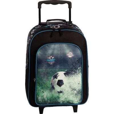 Fabrizio Trolley Football noir 24 litres