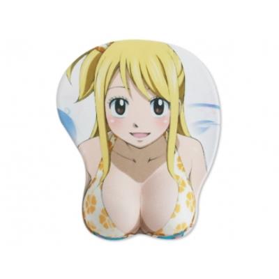 Tapis informatique fille manga en maillot de bain tapis de souris relief sexy fun insolite informatique