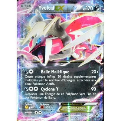 Carte Pokemon - YVELTAL EX - PV 170 - TBE