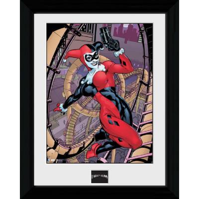 DC Comics poster encadré Harley Quinn 45 x 34 cm