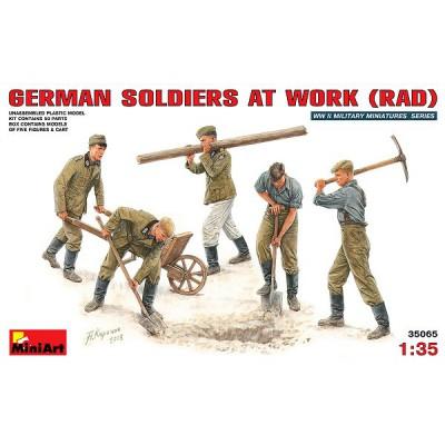 Mini Art - Soldats allemands au travail (RAD)