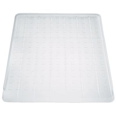 BLISSHOME INTERDESIGN TAPIS POUR ÉGOUTTOIR À VAISSELLE TRANSPARENT