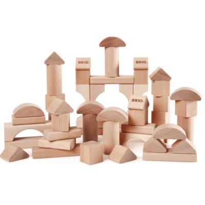 Brio 30113 Blocs De Construction Naturels 50 Pces