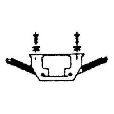 Hartal 206 139 poignée complète pour lanterneau 206 066 et 206 078 400 x 400 mm