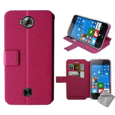 Housse etui coque pochette portefeuille pour Acer Liquid Jade Primo - ROSE