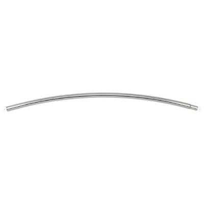 Wenko 19226100 barre de douche arrondie épais 25 mm chrome 110 200 cm