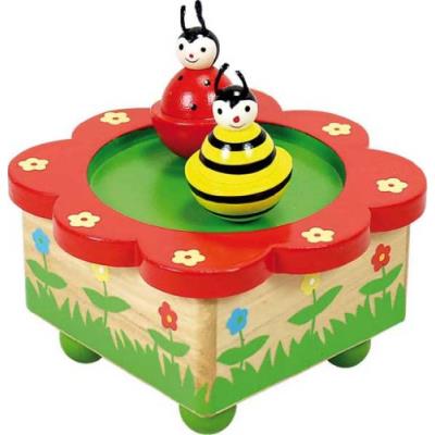 Ulysse - 1128 - jouet premier age - boite ã musique - abeille coccinelle