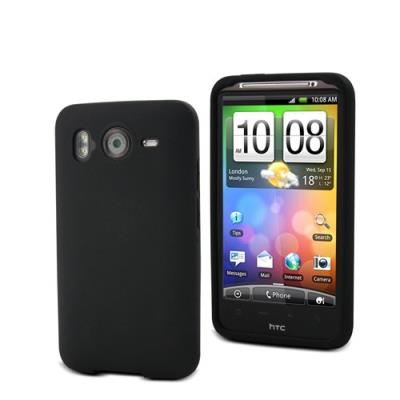 Housse silicone noire pour HTC Desire HD