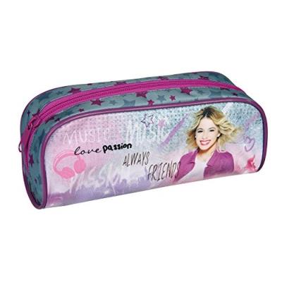 Undercover Viae0691 - Trousse Violetta Disney, Env. 23 X 8 X 7 Cm Gris
